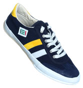 Classic Wizard Navy, White and Yellow Canvas