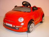 TT Toys Licensed Fiat Nuova 500 6V Ride on Kids Electric battery powered Outdoor Car