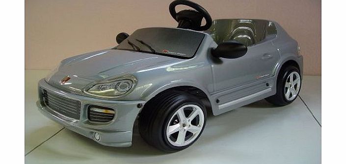 Official Licensed Porsche Cayenne Turbo Kids Ride on Outdoor Pedal Car