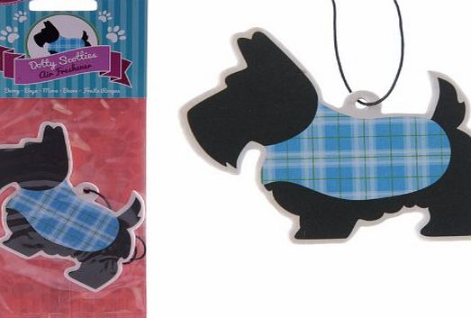 TTG(PUCK) - General Giftware Cute Scottie Dog Design Berry Fragranced Air Freshener. A perfect gift for that Birthday Gift, Christmas Present or Fathers day gifts etc...