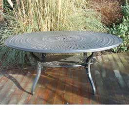 Tudor Cast Aluminium 180cm Oval Table