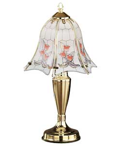 Tulip Touch Table Lamp - Brass Finish