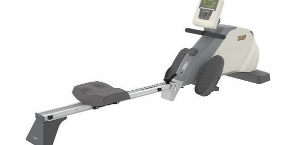 Tunturi R25 Rower - White/Grey, 200L x 54W x 80H Cm