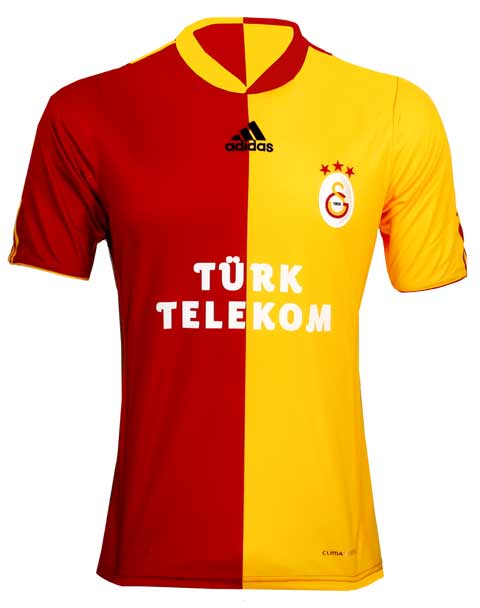Turkey Adidas 09-10 Galatasaray home
