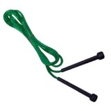 Turner Sports Nylon Skipping Rope Speed Ropes with Plastic Handles Green