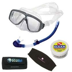 Platina Mask And Snorkel Package