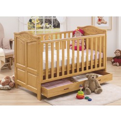 Tuti bambini Jake Solid Cotbed in Pine