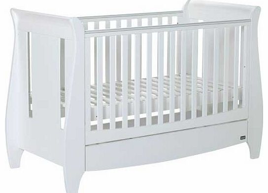 Lucas Cot Bed - White