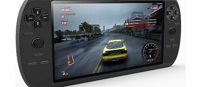 TUVVA Power Play 7`` Gaming Tablet - Button Mapping Tool, Quad Core GPU, Dual Core 1.6GHz CPU, Android 4.1, Capacitive Touchscreen, G-Sensor, 8GB Hard Disk, HDMI (Black)