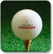 Twilight Tracer Flashing Golf Ball