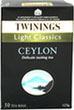 Twinings Light Classics Ceylon Tea Bags (50)