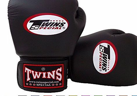 Twins special  Muay Thai Boxing Gloves BGVL3 Color: Black Blue Red Green Yellow White Orange Pink Purple Brown Size: 8 10 12 14 16 oz Training amp; Sparring All Purpose Gloves for Kick Boxing MMA K1 T