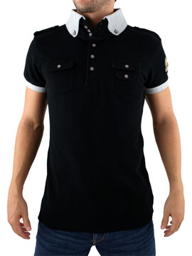 Black Deeper Polo Shirt