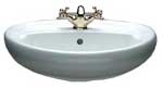 Advent Semi-Countertop Washbasin 56cm 2 Taphole