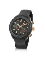 Linear Titanium Dual-time Watch
