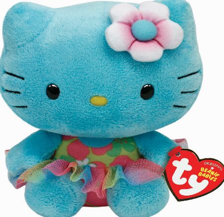 TY Hello Kitty Turquoise Beanie