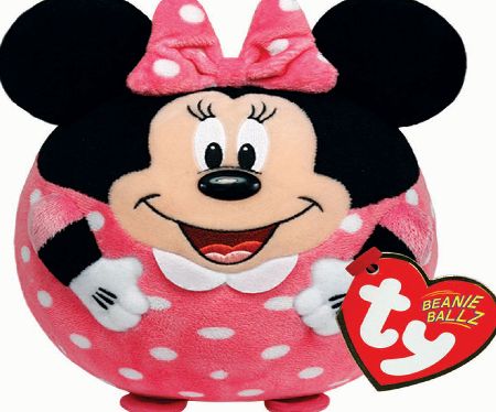 TY Minnie Mouse Beanie Ballz Small