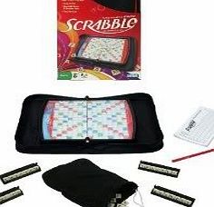 TY-P2C Hasbro Scrabble Travel Folio Edition With Soft-Sided Zipper Case (Easy To Put Away amp; A Snap To Pack) Toy / Game / Play / Child / Kid