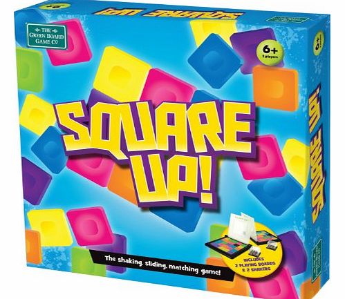 TY-P2C Mindware Square Up - Fast And Furious Two Player Tile Sliding Game (For Ages 6 Years And Up) Toy / Game / Play / Child / Kid