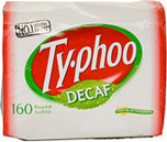Ty-phoo Decaffeinated Tea Bags (160 per pack -