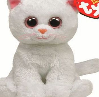 Ty  Beanie Babies 7142056 Bianca Cat 15 cm White