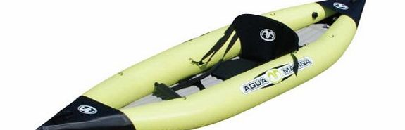 Typhoon Aquamarine 1 Person Inflatable Kayak - Yellow