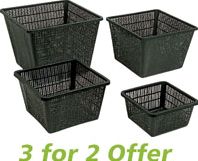 Ubbink Planting Baskets Large Square 30x20cm - 3