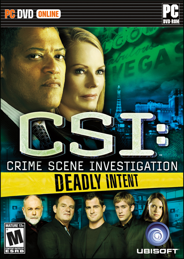UBI SOFT CSI Crime Scene Investigation Deadly Intent PC