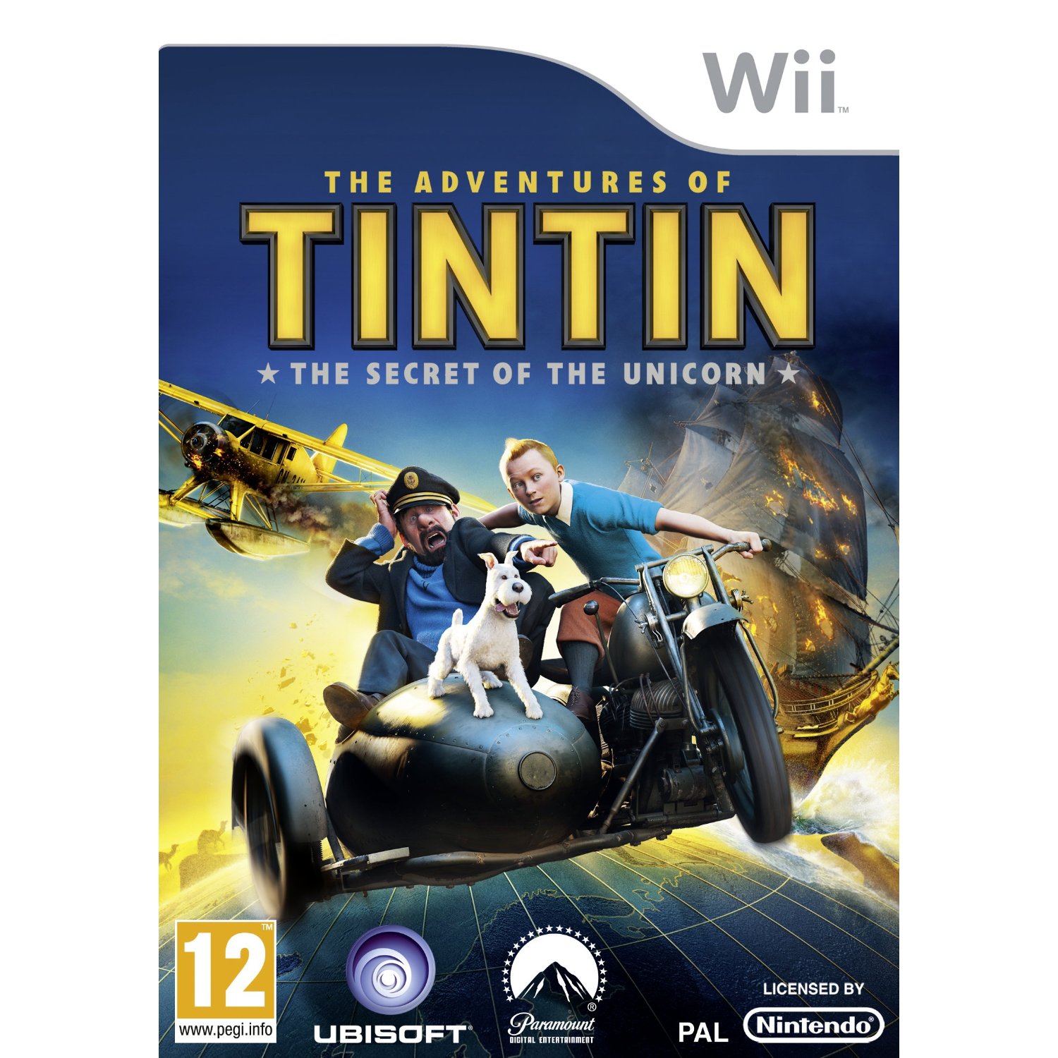 The Adventures of Tintin The Secret of the Unicorn Wii
