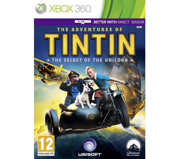 The Adventures of TinTin The Secret of the Unicorn Xbox 360