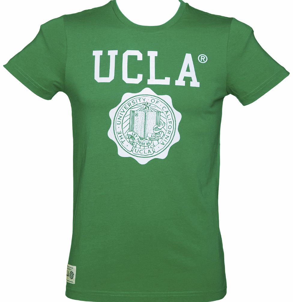 Mens Green Powell Crest T-Shirt from UCLA
