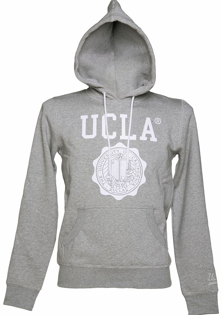Mens Grey Marl Colin Hoodie from UCLA Clothing