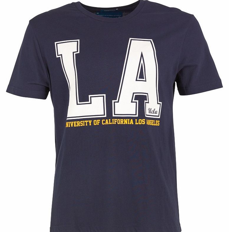 Mens Ashford LA T-Shirt Peacoat