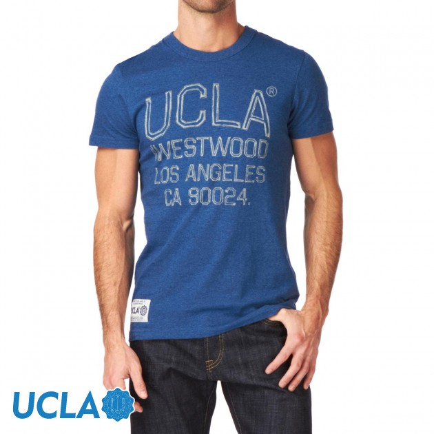 Mens UCLA Larsen T-Shirt - Twilight Blue