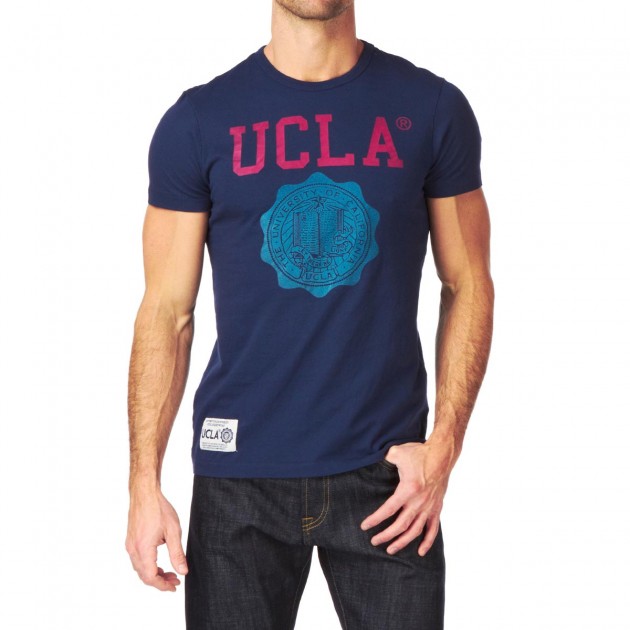 Mens UCLA Powell 2 T-Shirt - Twilight Blue