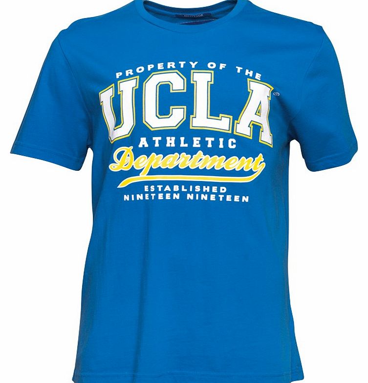 Mens UCLA T-Shirt Victoria Blue