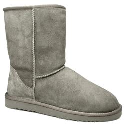Female Classic Short Suede Upper Ankle in Grey, Stone, Tan