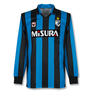 89-91 Inter Milan Home Shirt L/S - Grade 8