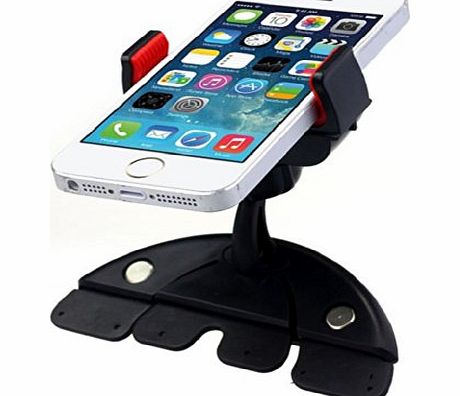 Ukamshop 1PC Car Universal CD Mount Phone Holder For iphone4s 5C 5S GalaxyS4 S5 GPS