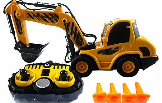Digger RC Remote Radio Control Construction Building Engineering Machine Digger Truck