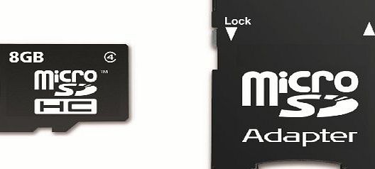UkMA 8GB Micro SD Memory Card for Garmin Nuvi 2598LMT-D 2797LMT 2597LMT 2597LM GPS SD Adapter By UkMobileAccessories