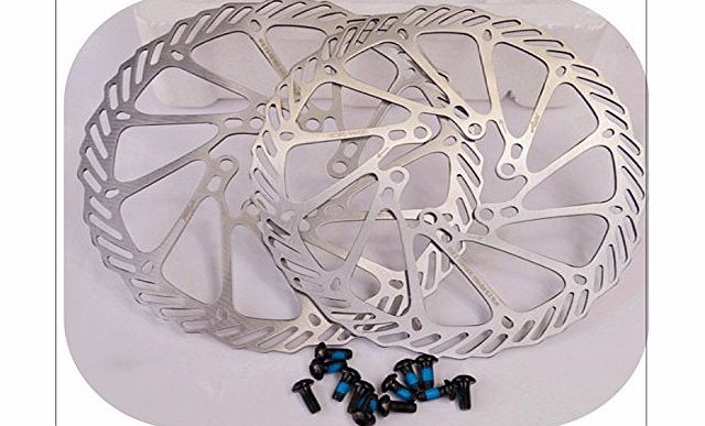 UKOUTLET New Sporting 1 pair Bicycle Bike AVID G3 Disc Brake Rotor With Bolts