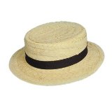 UKPS Straw Boater Hat
