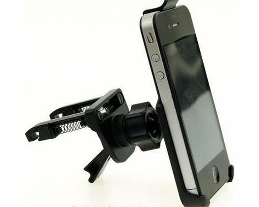UltimateAddons Car Air Vent Mount with Dedicated Apple iPhone 4S Holder