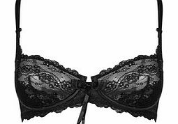 Desire black lace bra