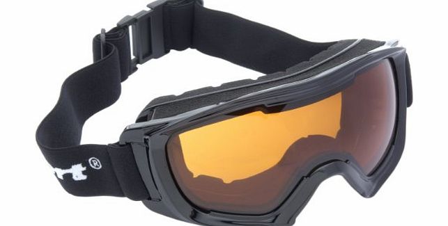 Ultrasport Race Edition Ski/Snowboard Goggles - Black/Orange