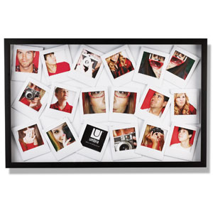 Umbra Black Snap Collage Multi Wall Photo Frame
