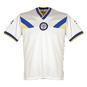 Umbro 86-88 Leeds United Home Shirt - Grade 8