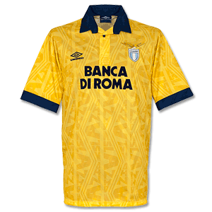 92-93 Lazio Away Shirt - Grade 8