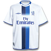 Chelsea Change Shirt - 2003/05 with Robben 16 printing.
